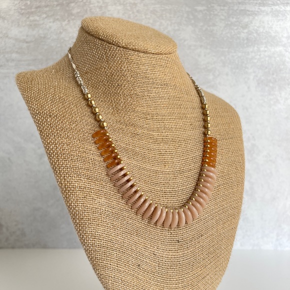 Stella & Dot Mixed Metal and Colored Stones Necklace - Picture 2 of 9